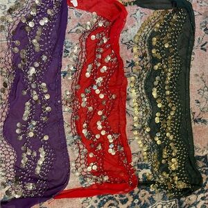 Bellydancing Scarves Set